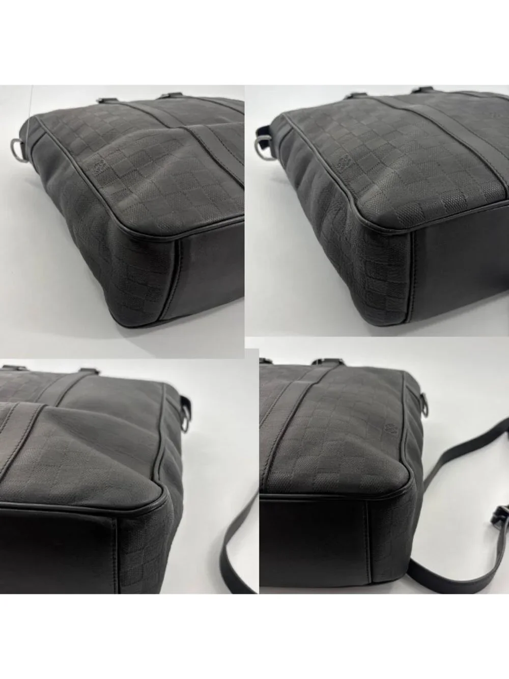 Louis Vuitton Damier Infini Tadao Tote Bag Black